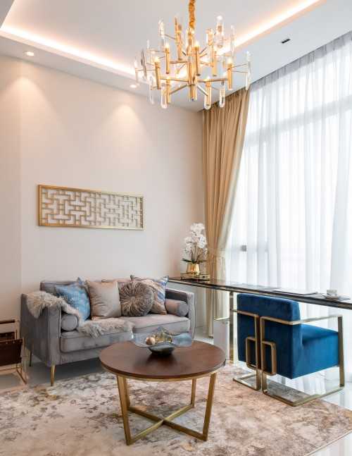 Asian Living Room at 76 Shenton Way