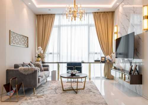 Asian Living Room at 76 Shenton Way
