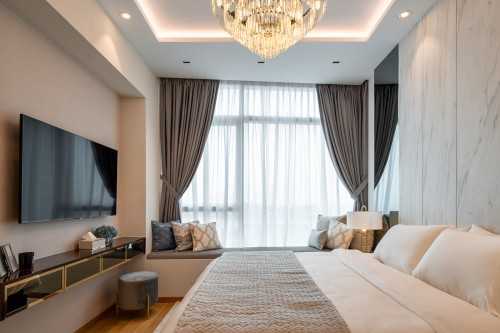 Asian Bedroom at 76 Shenton Way