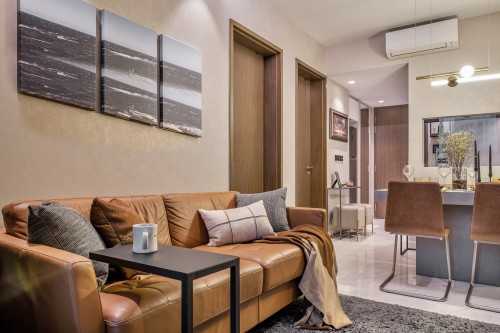 Modern Living Room at Le Quest II
