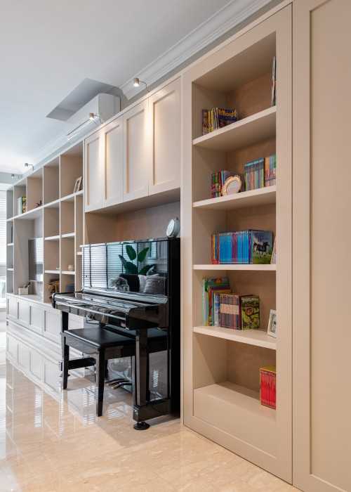 Modern Living Room at Forest Hills