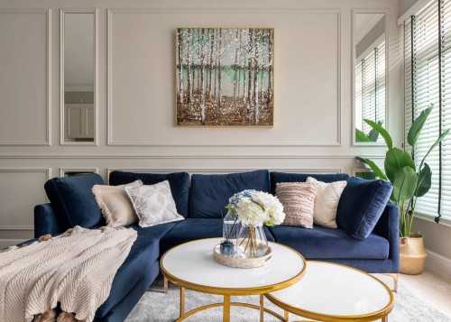 Modern Living Room at Forest Hills
