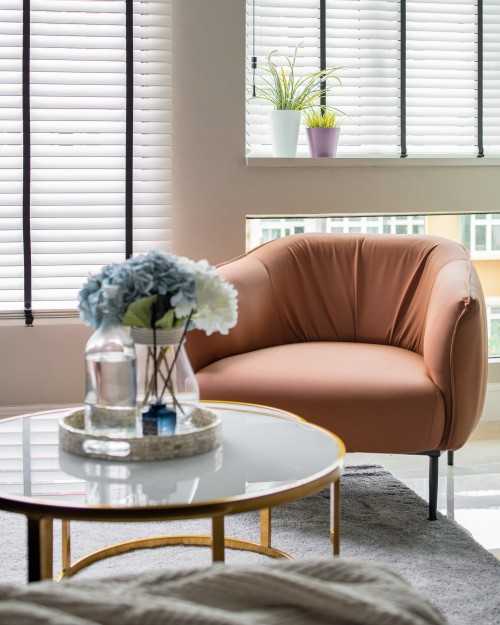 Modern Living Room at Forest Hills