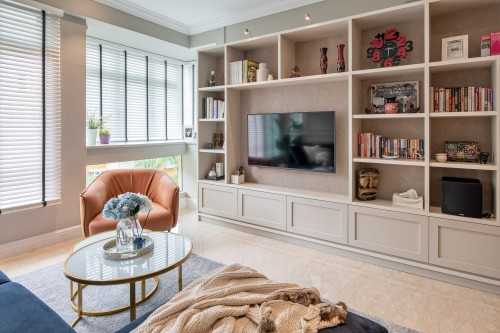 Modern Living Room at Forest Hills