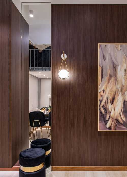 Modern Entryway at Bijou