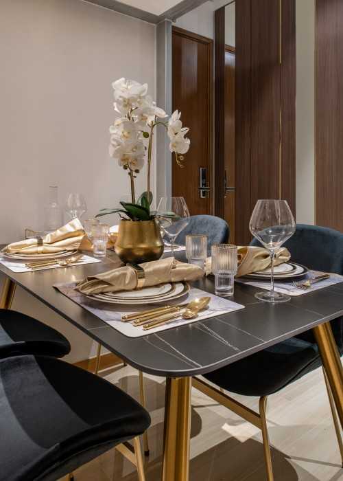Modern Dining Room at Bijou