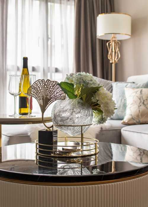 Modern Living Room at Alkaff Courtview