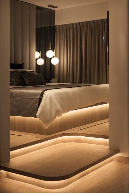 Contemporary Bedroom at Westplains