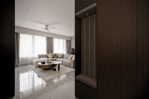 Contemporary Entryway at Westplains