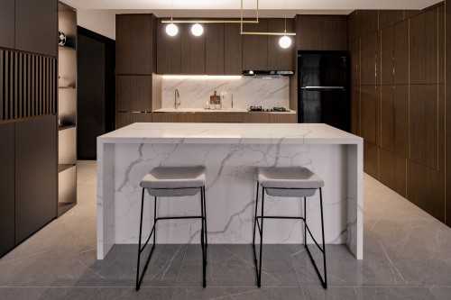 Contemporary Kitchen at Westplains