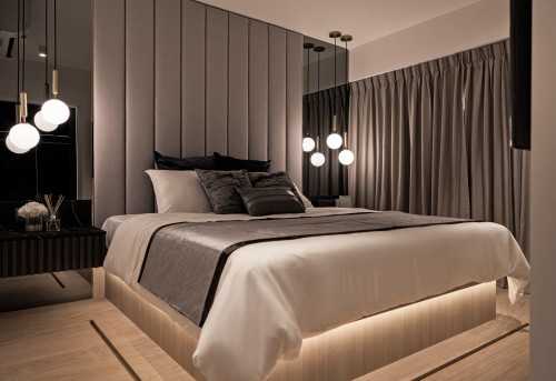 Contemporary Bedroom at Westplains
