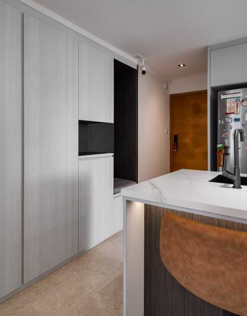 Contemporary Kitchen at The parc condominium