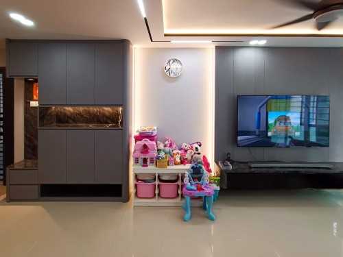 Modern Living Room at Edgefield