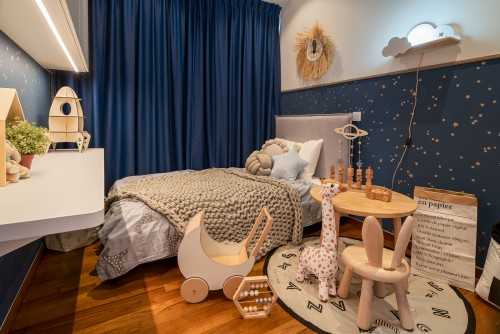 Modern Kids Room at Tre Residences II
