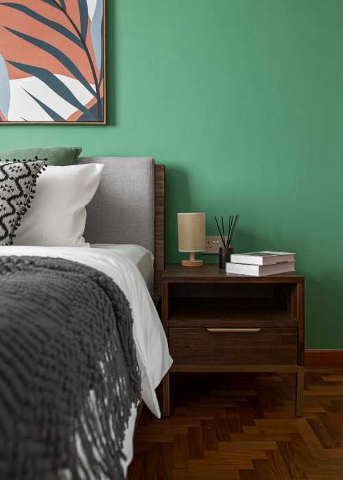 Modern Bedroom at Spring Bloom