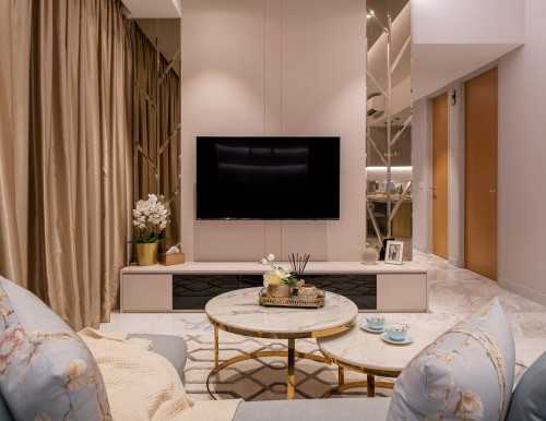 Modern Living Room at The Arte