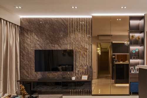 Modern Living Room at Rivercove II