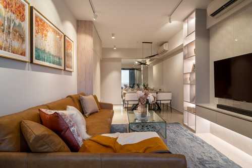Modern Living Room at Rivercove III