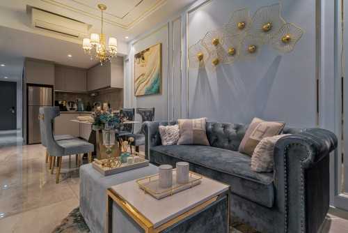Modern Living Room at The Addition