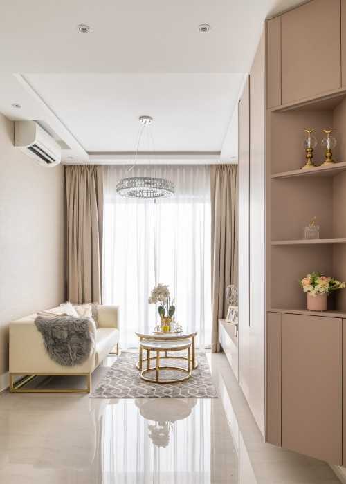 Modern Entryway at Forest Woods