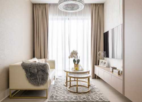 Modern Living Room at Forest Woods