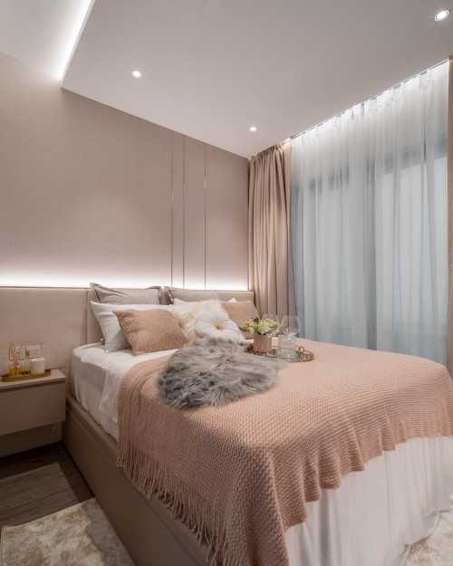 Modern Bedroom at Forest Woods