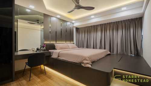 Modern Bedroom at 10 Mount Sophia