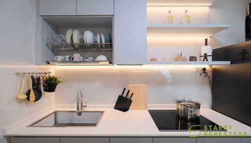 Modern Kitchen at 53 Commonwealth Drive