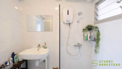 Modern Bathroom at 53 Commonwealth Drive