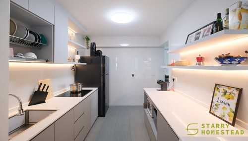 Modern Kitchen at 53 Commonwealth Drive
