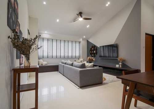 Modern Living Room at Potong Pasir