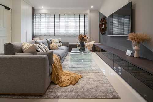 Modern Living Room at Potong Pasir