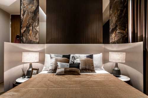 Modern Bedroom at Echelon