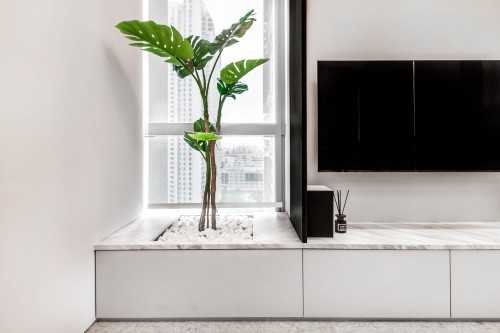 Modern Living Room at Echelon
