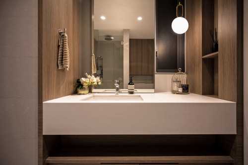 Contemporary Bathroom at Echelon II