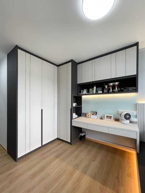 Scandinavian Bedroom at HDB Choa Chu Kang
