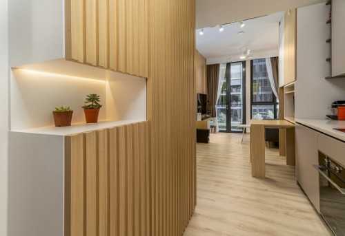 Scandinavian Entryway at The Tapestry @ 51 Tampines Street 86