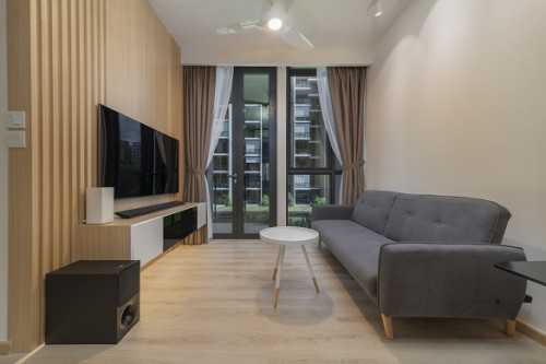 Scandinavian Living Room at The Tapestry @ 51 Tampines Street 86