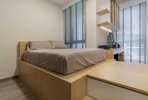 Scandinavian Bedroom at The Tapestry @ 51 Tampines Street 86