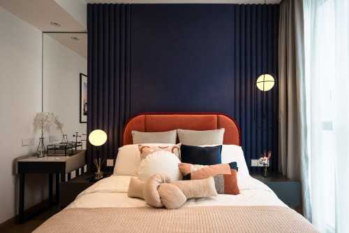 Contemporary Bedroom at Park Place Residences
