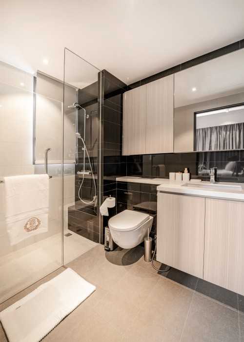 Contemporary Bathroom at Gem Residences