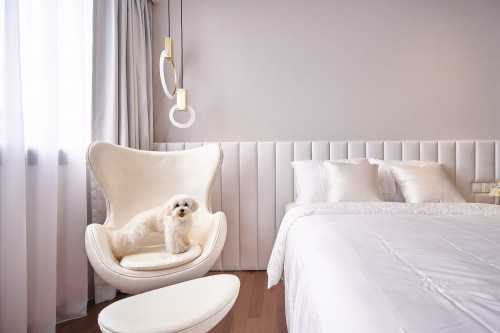 Contemporary Bedroom at Cayman Residences