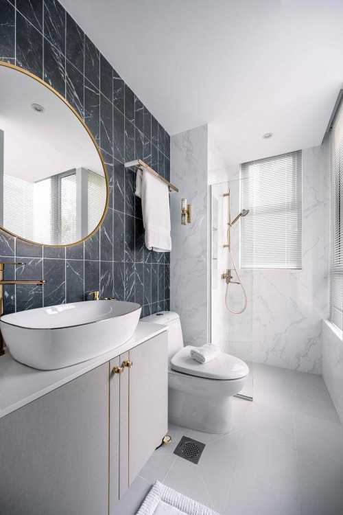 Modern Bathroom at Kovan Melody