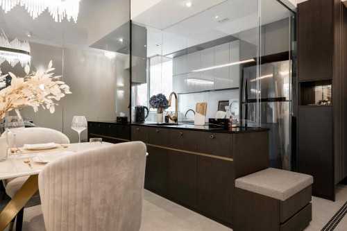 Modern Entryway at Kovan Melody