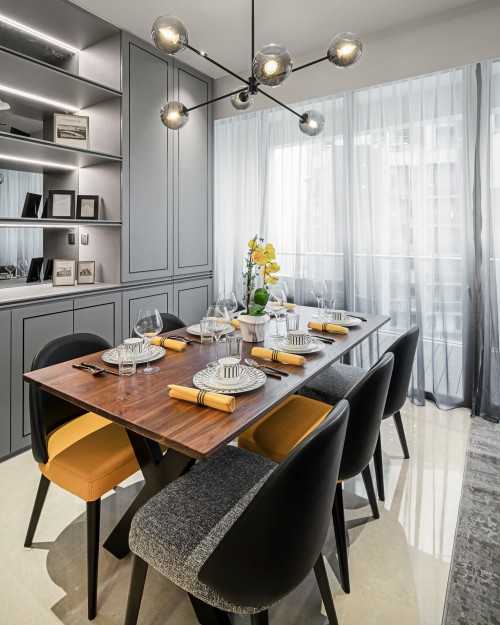Contemporary Dining Room at Martin Place II