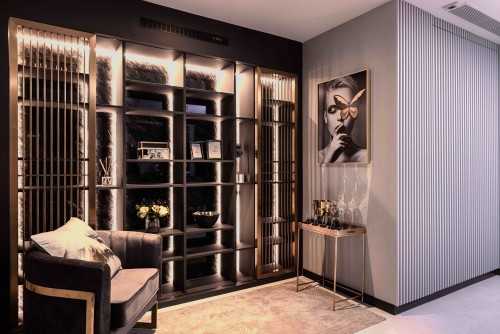 Modern Entryway at Marina One