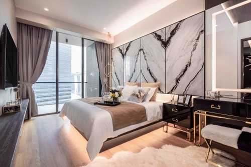 Modern Bedroom at Marina One