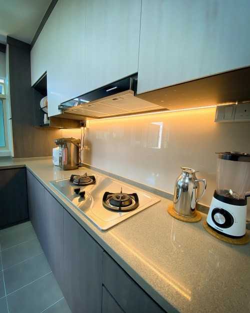 Transitional Kitchen at Blk 103C Edgefield