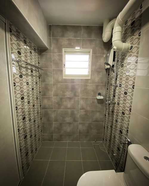 Transitional Bathroom at Blk 103C Edgefield