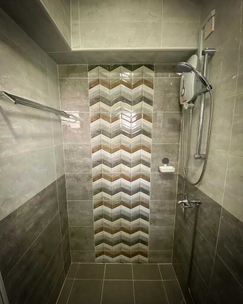 Transitional Bathroom at Blk 103C Edgefield